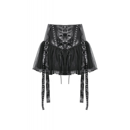 Dark In Love Indira Mini Skirt﻿ - Kate's Clothing