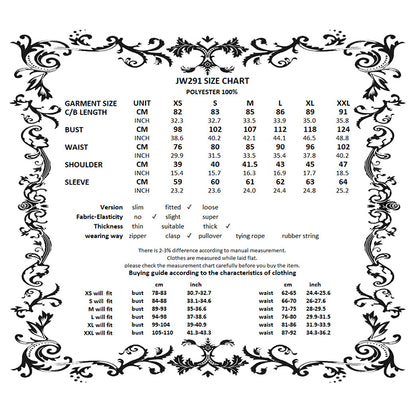 Dark in Love Cat-Ear Faux Fur Trim Gothic Coat