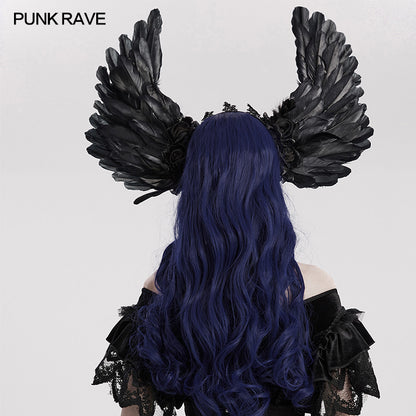 Punk Rave Jarita Feathered Head Piece - Kate's Clothing