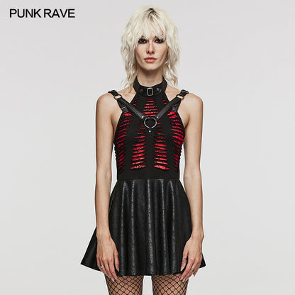 Punk Rave Jocasta Skater Dress - Kate's Clothing