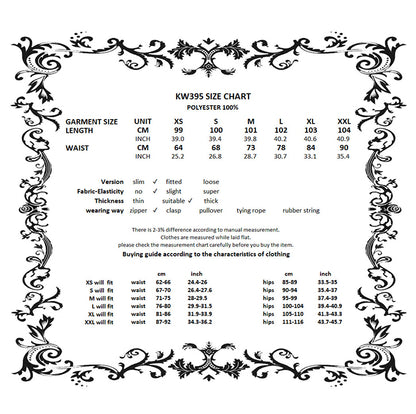 Dark in Love Gloria Floor-Length Corset Skirt