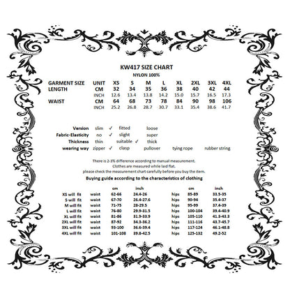 Dark in Love Astrid Lace Buckle Skirt