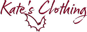 Kate's Clothing Goth Bat Logo