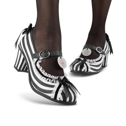 Hot Chocolate Katrina Mid heel Mary Jane Pump - Kate's Clothing