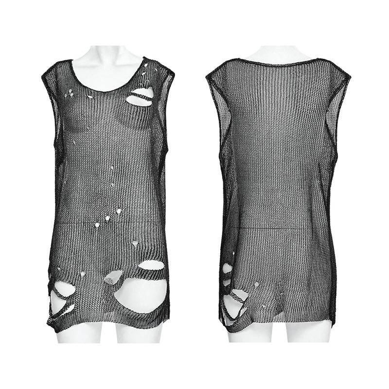 Punk Rave  Kourayne Top - Black - Kate's Clothing