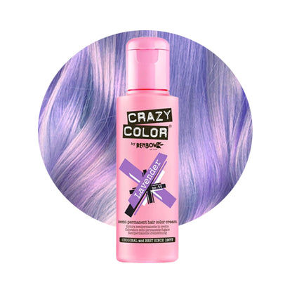 Crazy Colour Semi Permanent Hair Dye - Lavender - Kate's Clothing
