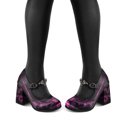 Hot Chocolate Lilith Women's Mary Jane Pump High Heels - Kate's Clothing
