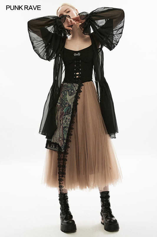 Punk Rave Liora Printed Bag - Kate's Clothing