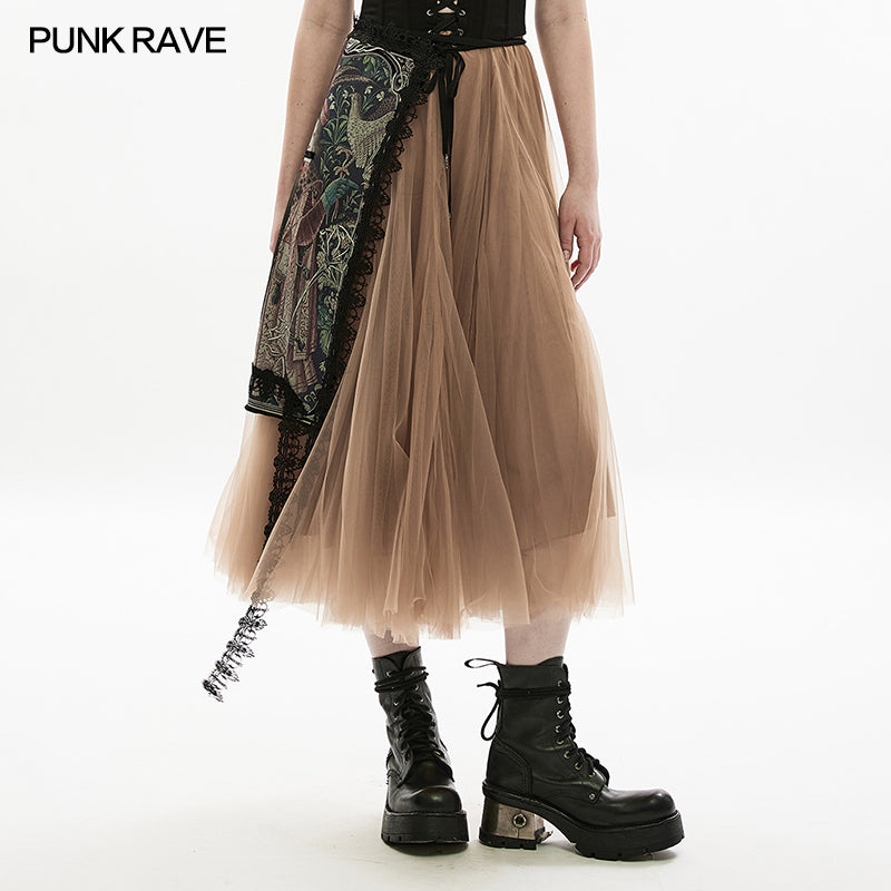 Punk Rave Liora Printed Bag - Kate's Clothing