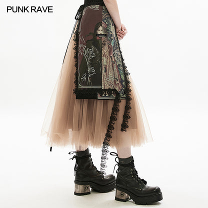 Punk Rave Liora Printed Bag - Kate's Clothing