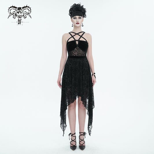 Devil Fashion Lisle dress - Kate's Clothing