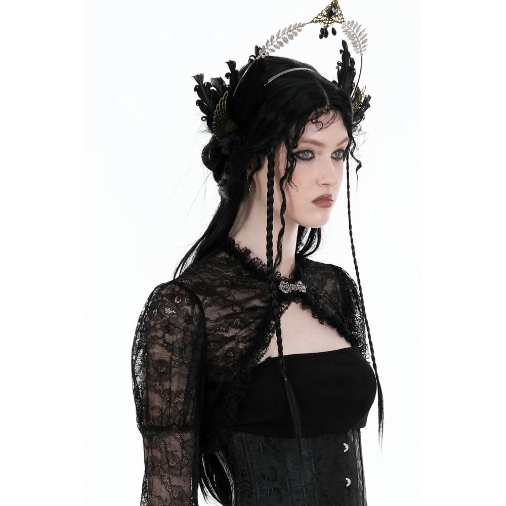 Dark In Love Livana Halo Headband - Kate's Clothing