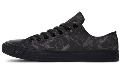 Blackest Roses Low Top Canvas Trainers – ANTIBrand