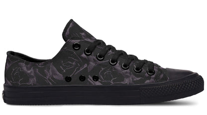 Blackest Roses Low Top Canvas Trainers – ANTIBrand