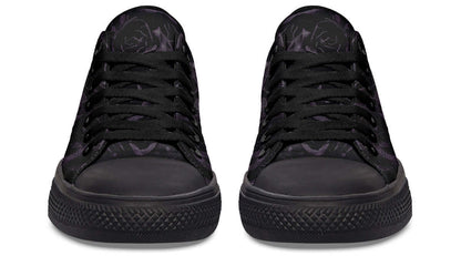 Blackest Roses Low Top Canvas Trainers – ANTIBrand