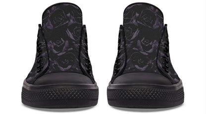 Blackest Roses Low Top Canvas Trainers – ANTIBrand