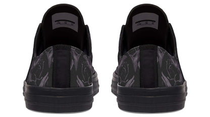 Blackest Roses Low Top Canvas Trainers – ANTIBrand