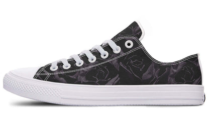 Blackest Roses Low Top Canvas Trainers – ANTIBrand