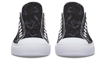 Blackest Roses Low Top Canvas Trainers – ANTIBrand