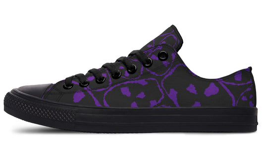ANTIBrand The Tumbling Purple Skulls Lowtops