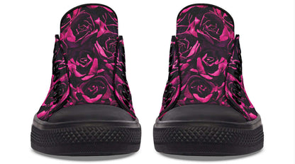 Magenta Roses Canvas Low Top Trainers | ANTIBrand