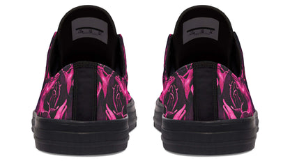 Magenta Roses Canvas Low Top Trainers | ANTIBrand