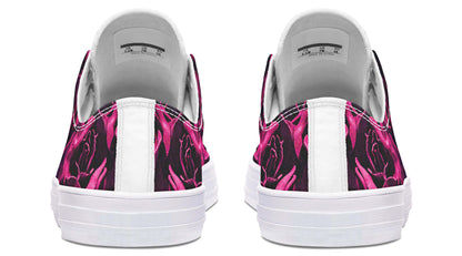 Magenta Roses Canvas Low Top Trainers | ANTIBrand