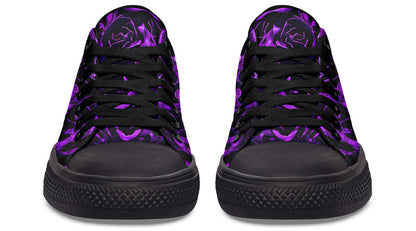 Purple Roses Canvas Low Top Trainers | ANTIBrand