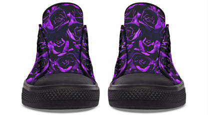 Purple Roses Canvas Low Top Trainers | ANTIBrand