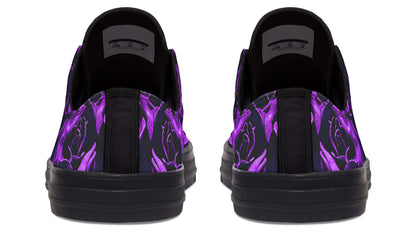 Purple Roses Canvas Low Top Trainers | ANTIBrand