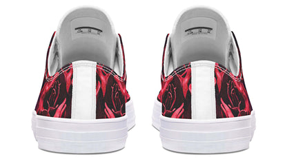 Red Roses Canvas Low Top Trainers | ANTIBrand
