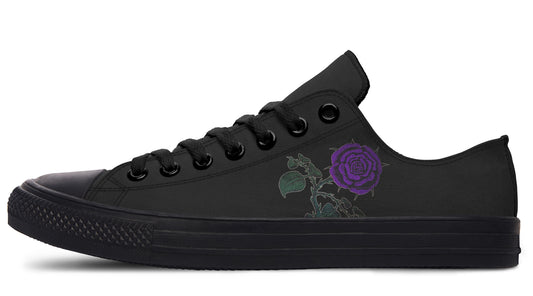 ANTIBrand Rose Painting Purple Lowtops
