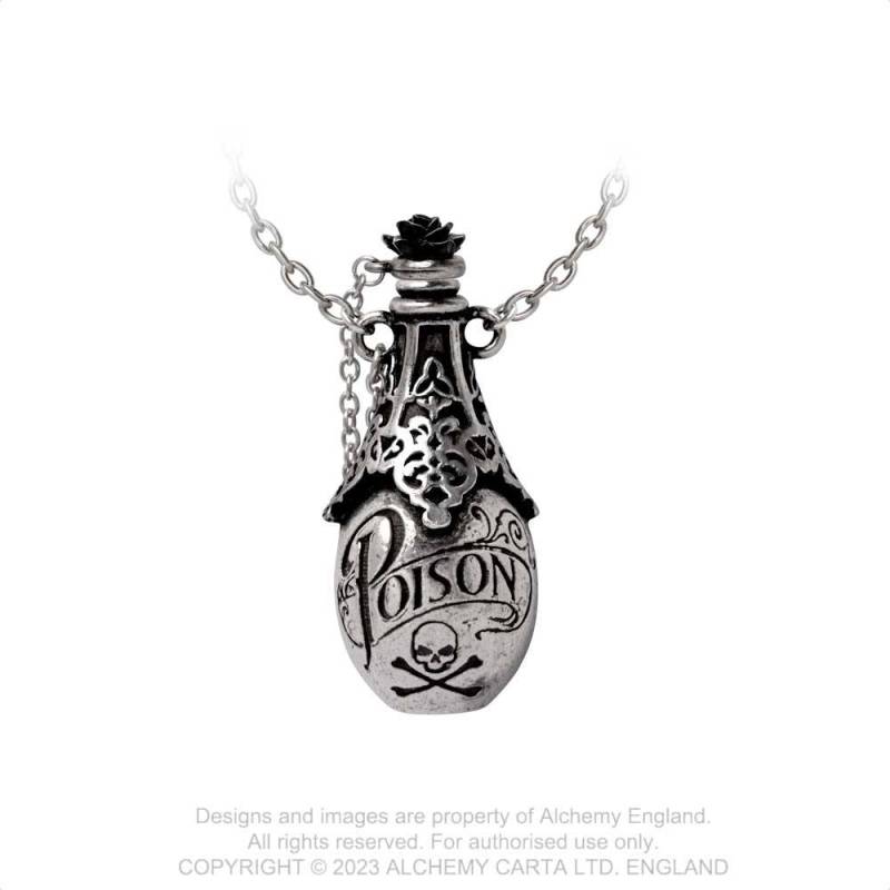 Alchemy Lucrezia's Fix Pewter Pendant - Kate's Clothing