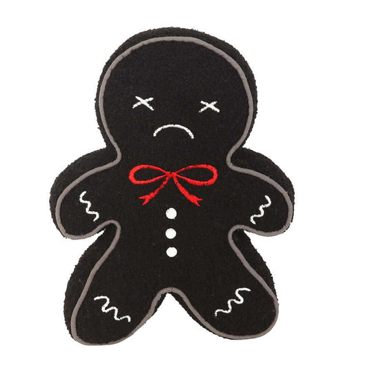 Gothic Gifts Gingerdead Man Boucle Cushion