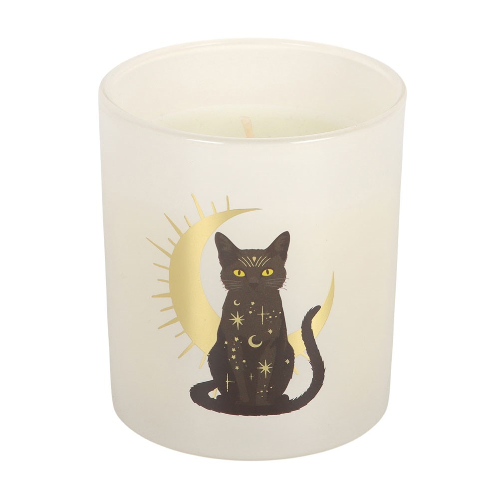 Gothic Gifts Black Cat Magick Black Fig Candle