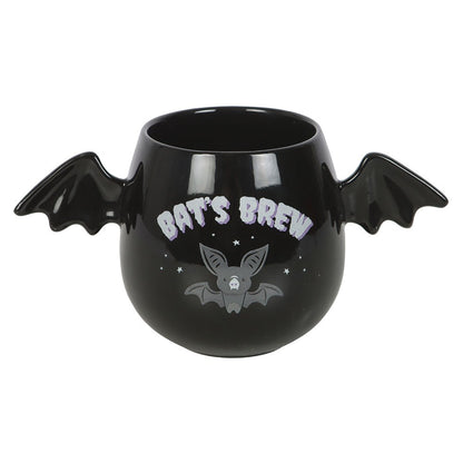 Gothic Gifts Bat's Brew Bat Wing Mug