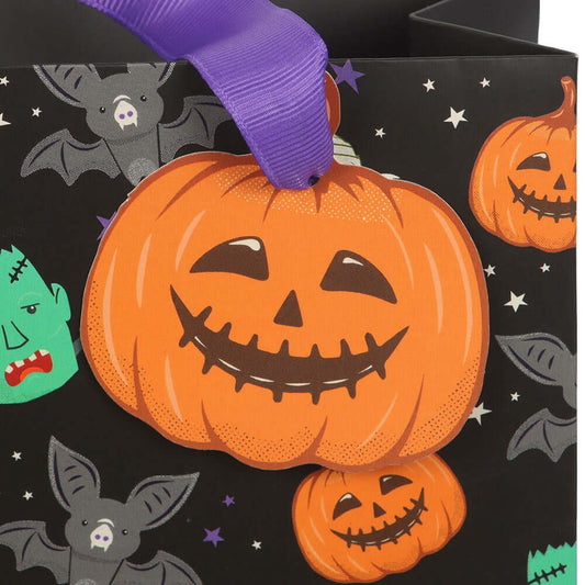 Gothic Gifts 23cm Medium Monster Mash Print Gift Bag