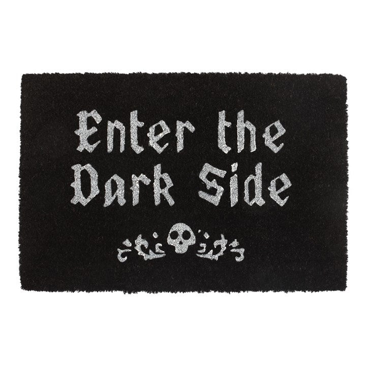 Gothic Gifts Enter The Darkside Doormat - Kate's Clothing