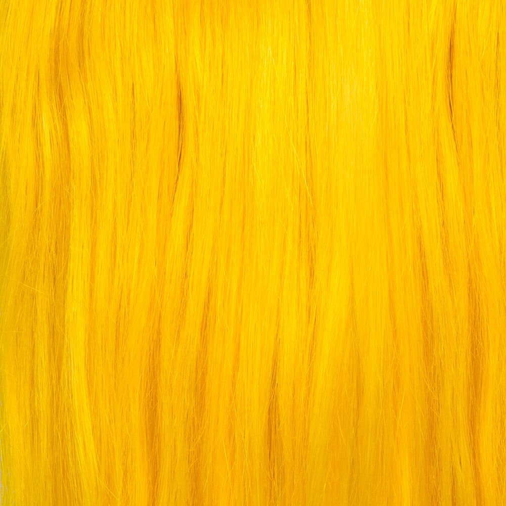 Bright yellow semi permanent hair dye swatch - Sunshine warm yellow by Manic Panic