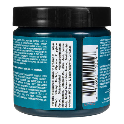 Manic Panic Enchanted Forest jar back - green semi permanent hair dye 118ml vegan