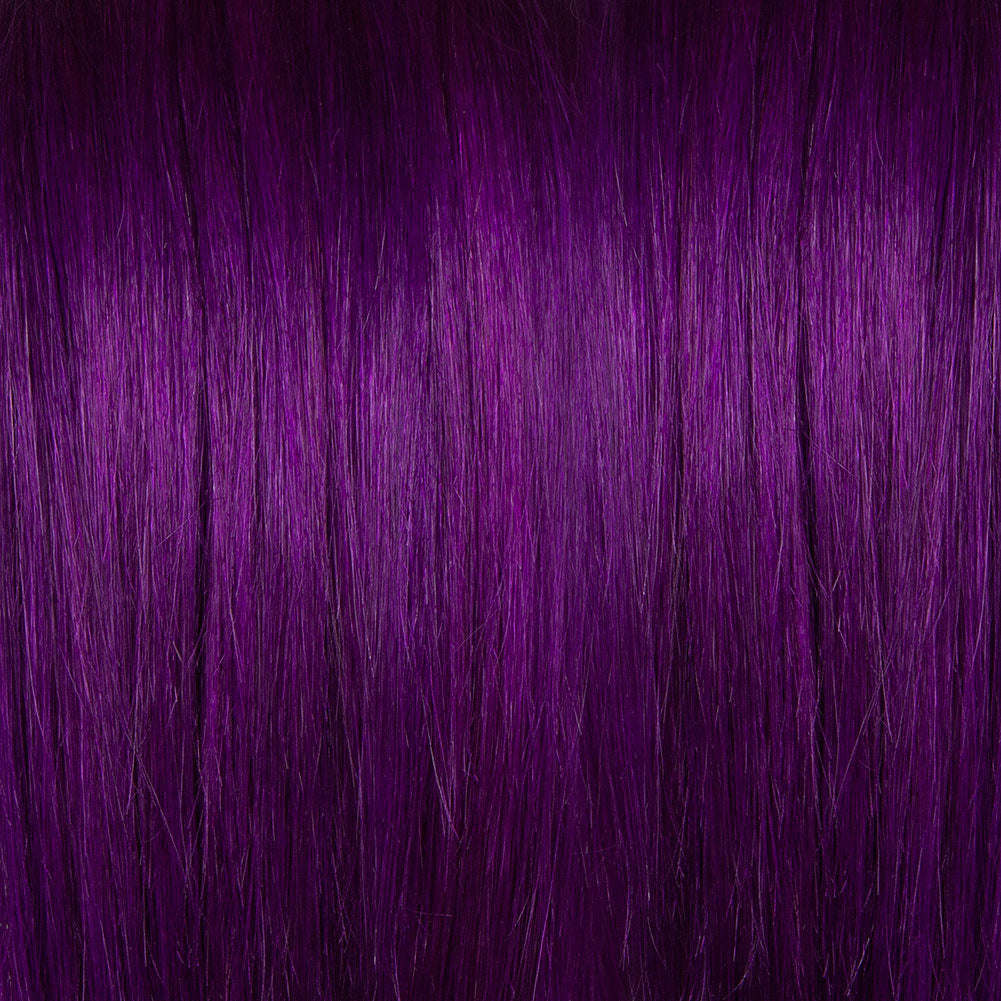 Manic Panic Classic Cream Hair Colour - Plum Passion swatch- Kate's Clothing