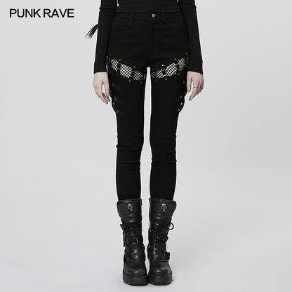 Punk Rave Merrybell Trousers - Kate's Clothing