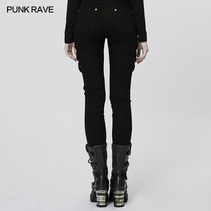 Punk Rave Merrybell Trousers - Kate's Clothing