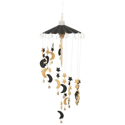 Gothic Gifts Moon & Stars Hanging Mobile - Kate's Clothing