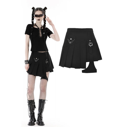 Dark In Love Myla Mini Skirt - Kate's Clothing