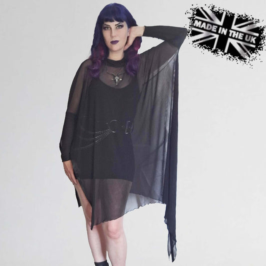 Necessary Evil Anahita Mesh Layer Dress