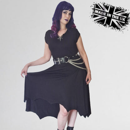 Necessary Evil Evaki Hi Low Dress
