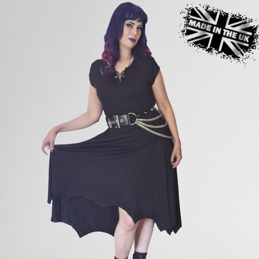 Necessary Evil Evaki Hi Low Dress