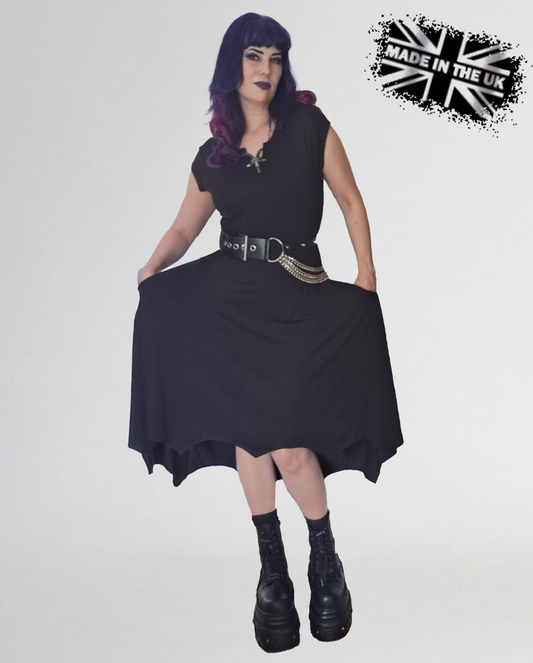 Necessary Evil Evaki Hi Low Dress