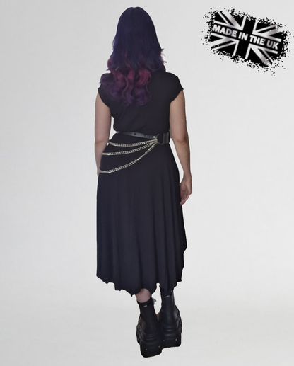 Necessary Evil Evaki Hi Low Dress